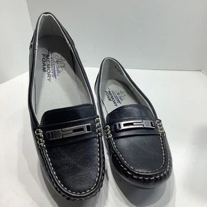 LifeStride Women's Viva Slip-On Flex Support Loafer Size 7M,  Black